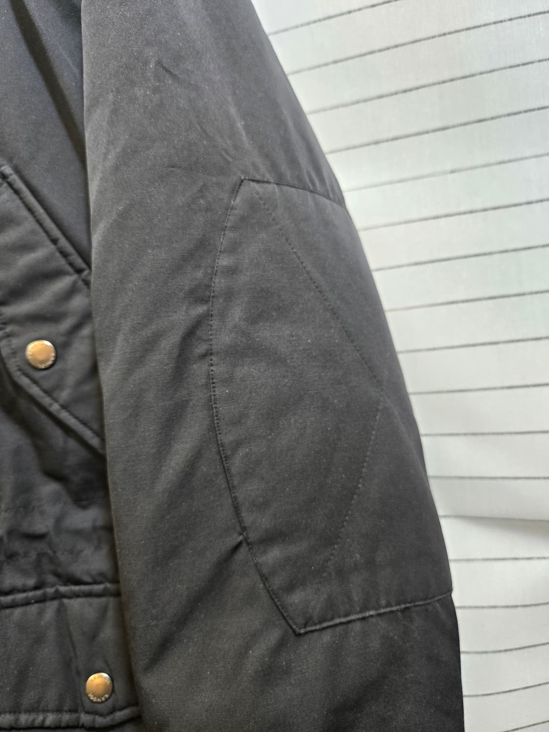 캉골 블랙 후드 패딩 점퍼 상품이미지7