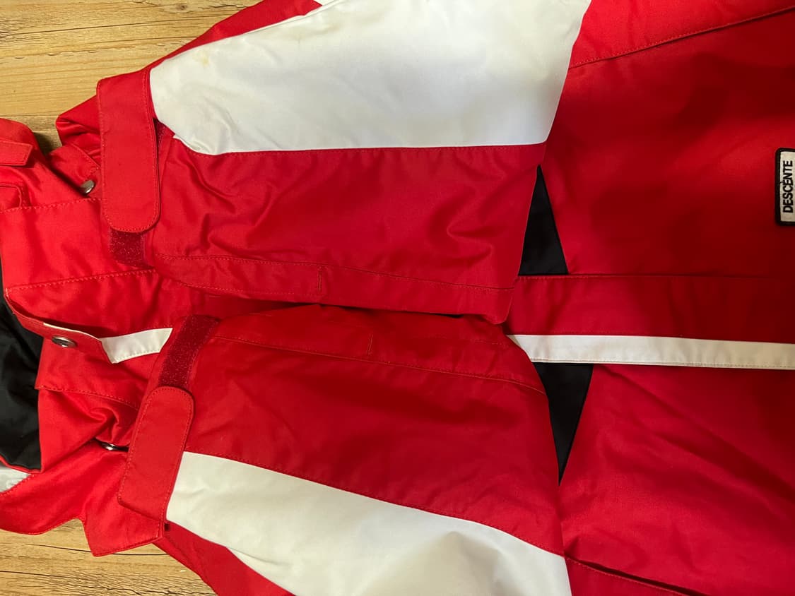 데상트 스키복 세트 자켓 바지 140 상하 골드윈 피닉스 상품이미지4