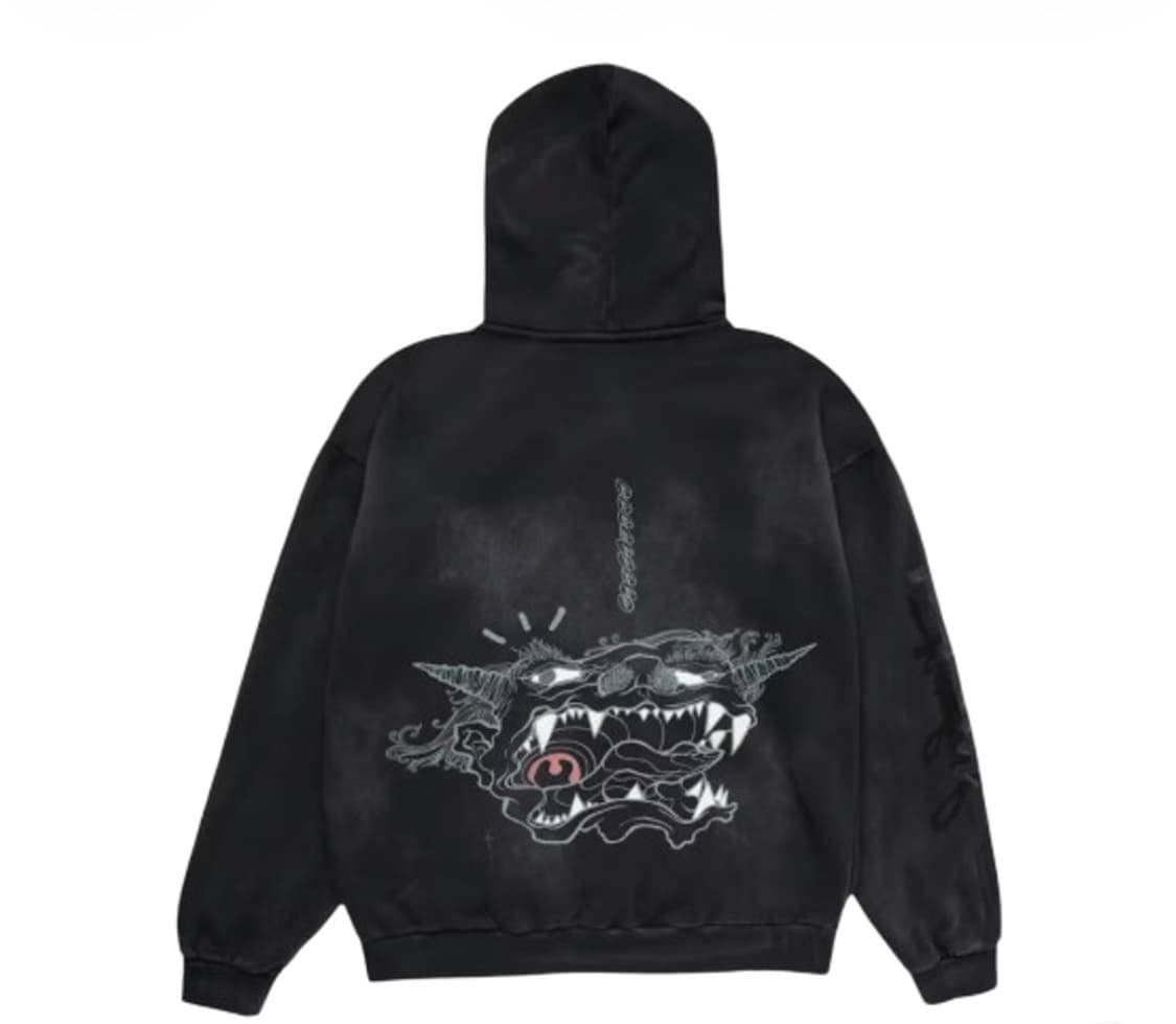 트래비스 스캇 캑터스 잭 프라그먼트 후드 집업 상품이미지2