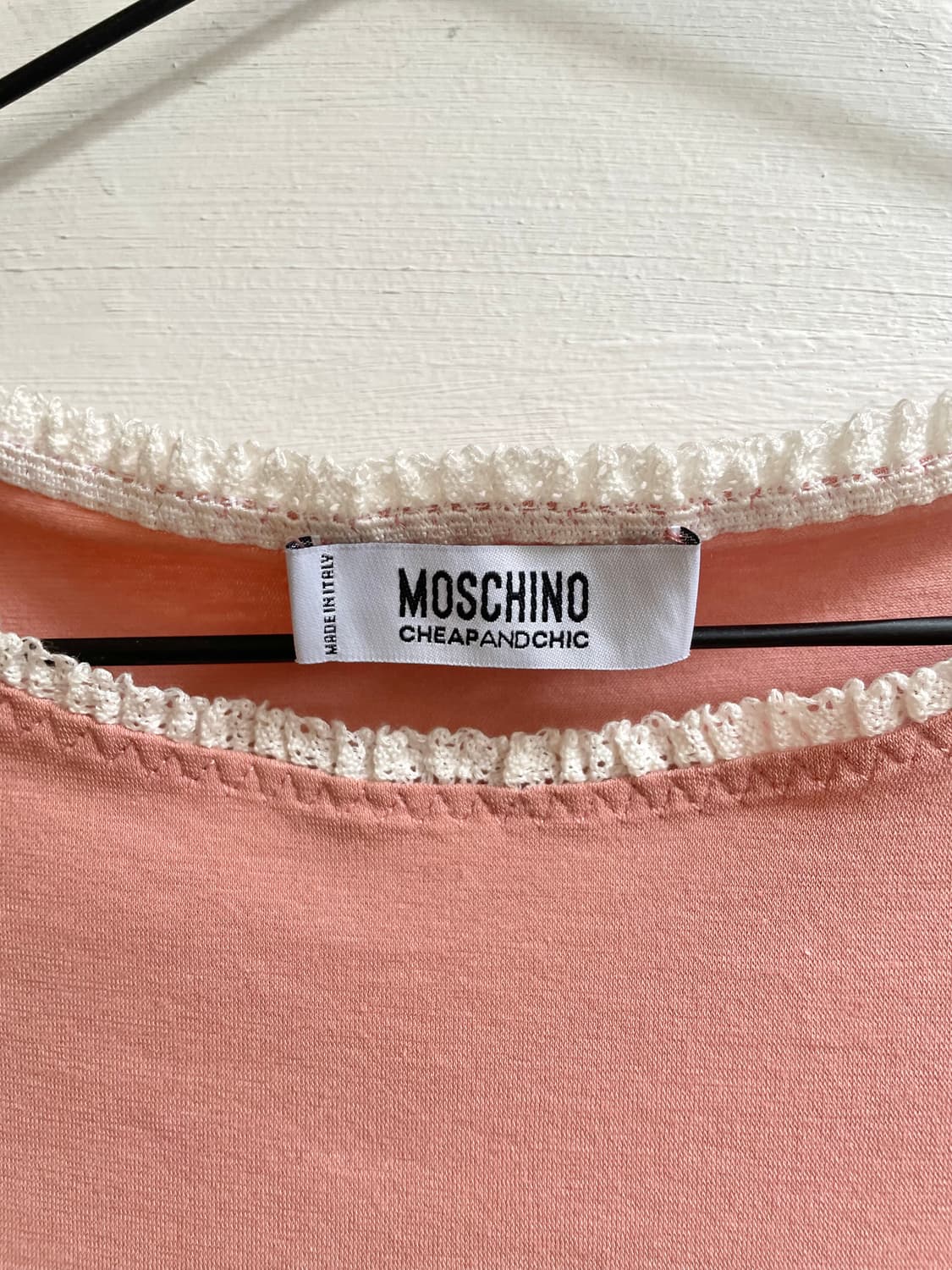 베이비 핏🩷MOSCHINO y2k t-shirts 상품이미지6