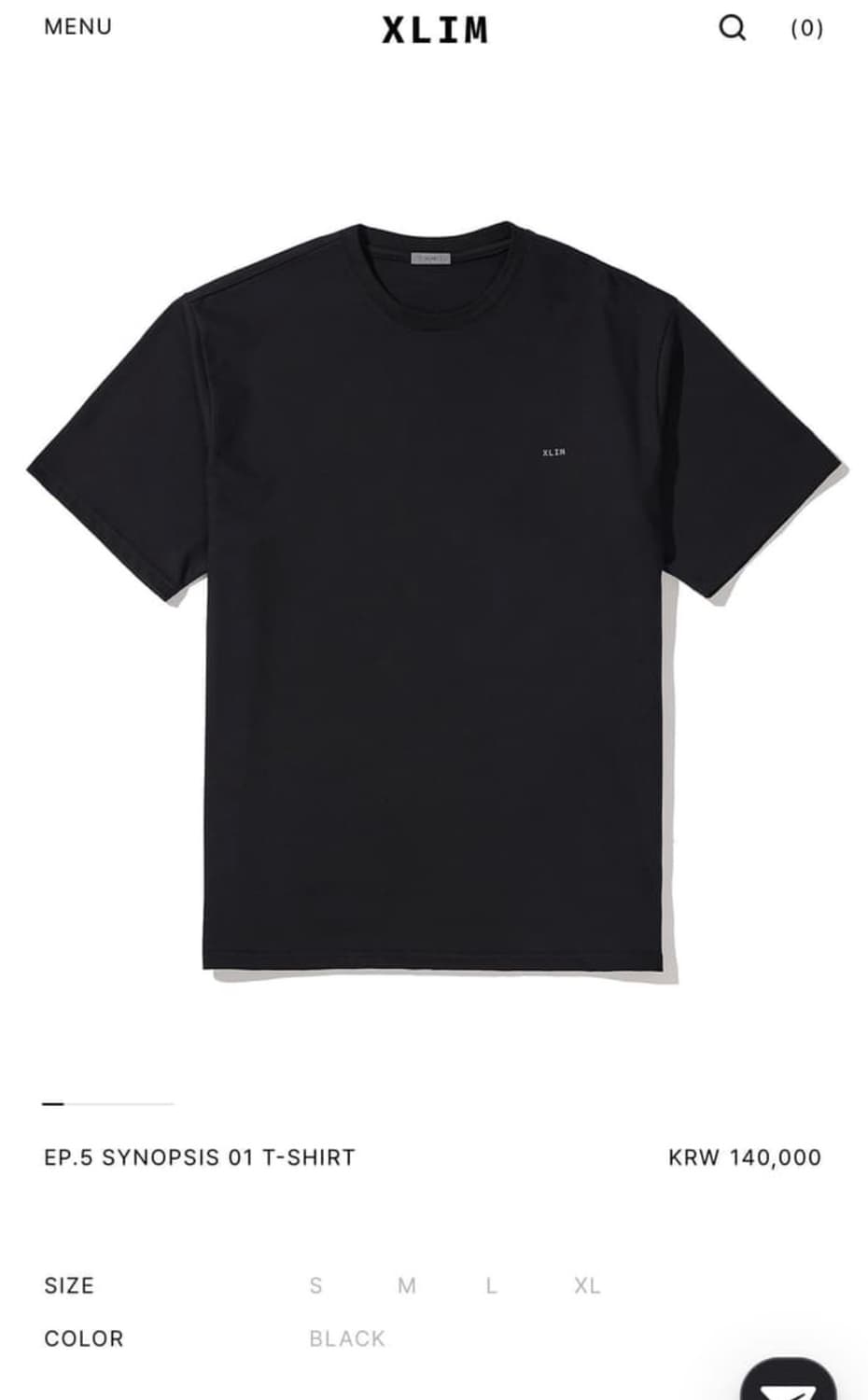 Xlim ep5 T-shirts 2size 상품이미지1