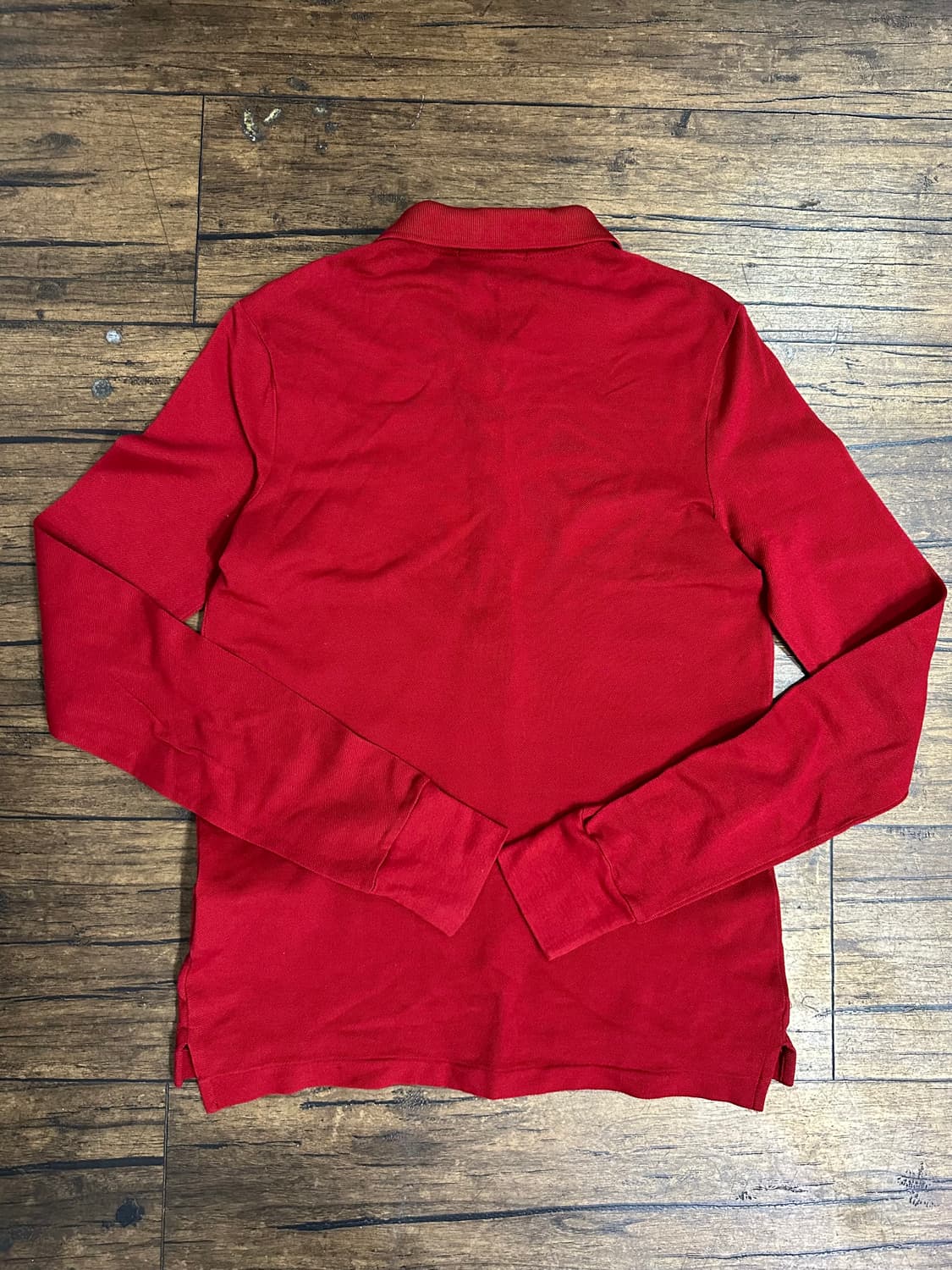 폴로 랄프로렌(Ralph Lauren) 빅포니 긴팔 카라티 레드 M 상품이미지6