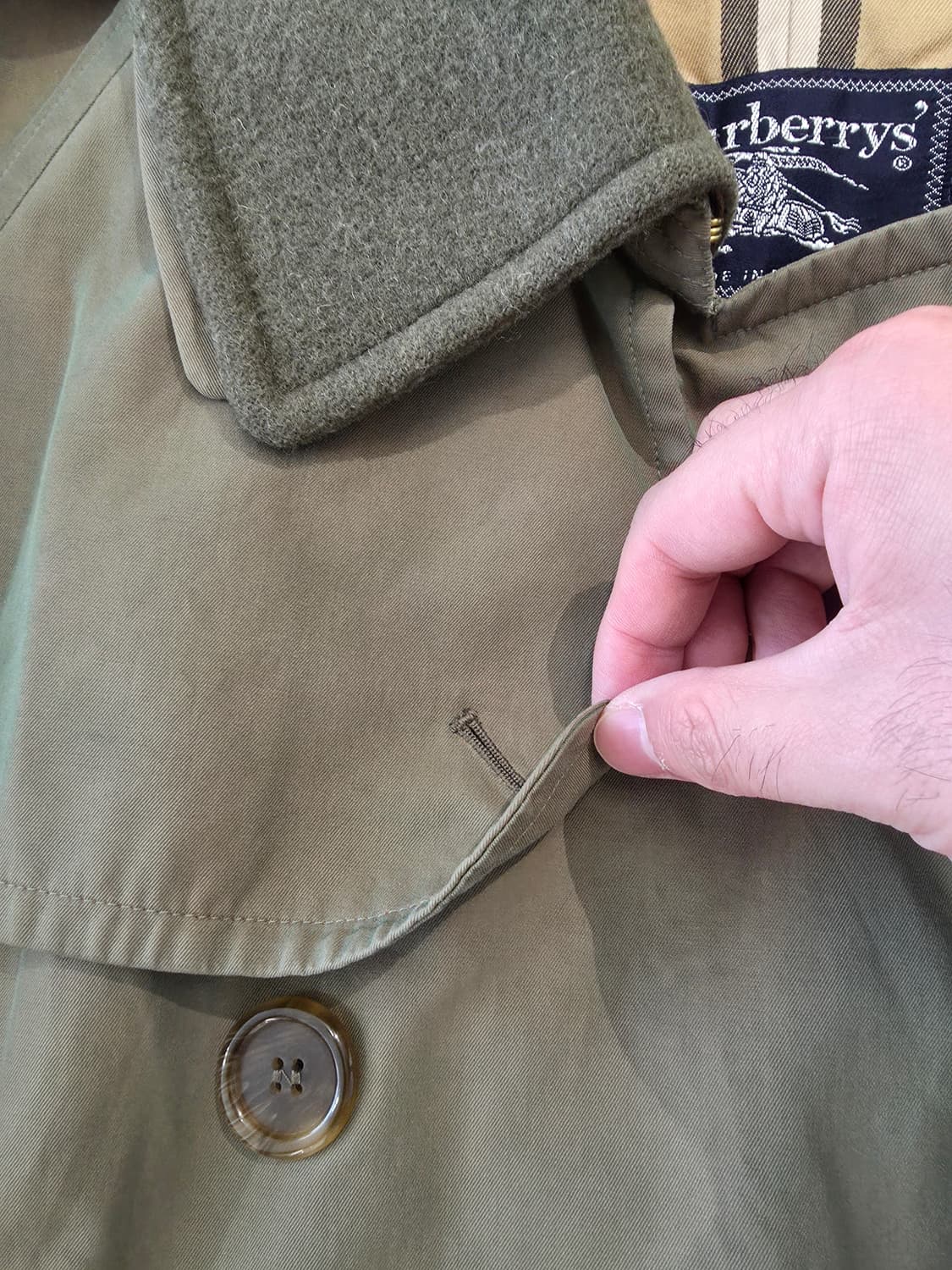 버버리 원패널 이리데슨트 트렌치21 상품이미지6