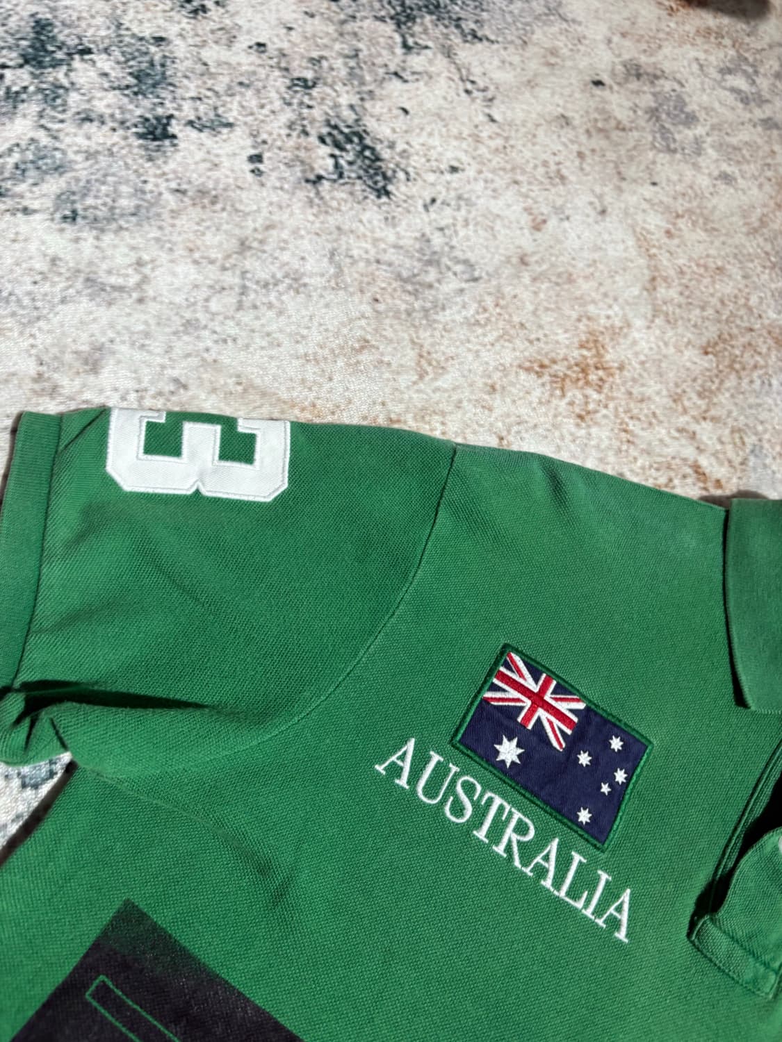 폴로 빅포니 오스트렐리아 슬램덩크 커스텀 카라 반팔 티셔츠 상품이미지4