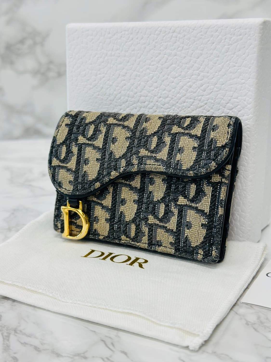 [풀구성]디올 오블리크 새들 카드지갑 상품이미지2