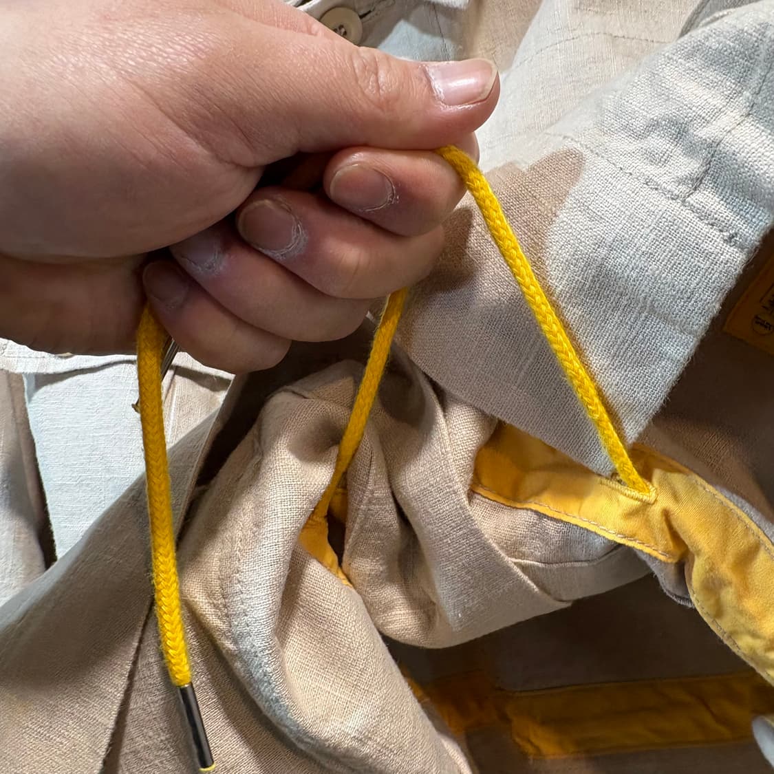 [M] THE RESQ 더 레스큐 린넨 사파리 자켓 상품이미지5