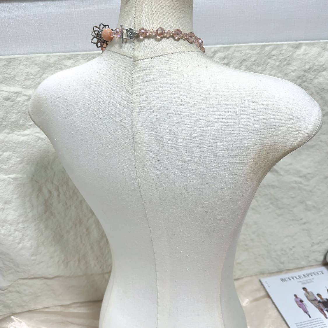 빈티지 빅토리아 중세 마노 초커 OT고리 목걸이 상품이미지3