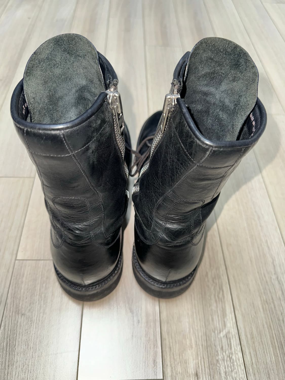 [42] 릭오웬스(Rick Owens) 소프트 레더 컴뱃 부츠 상품이미지2