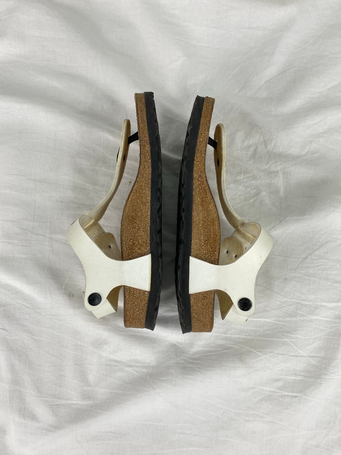 버켄스탁 카이로 화이트 샌들 230 <14> 상품이미지3