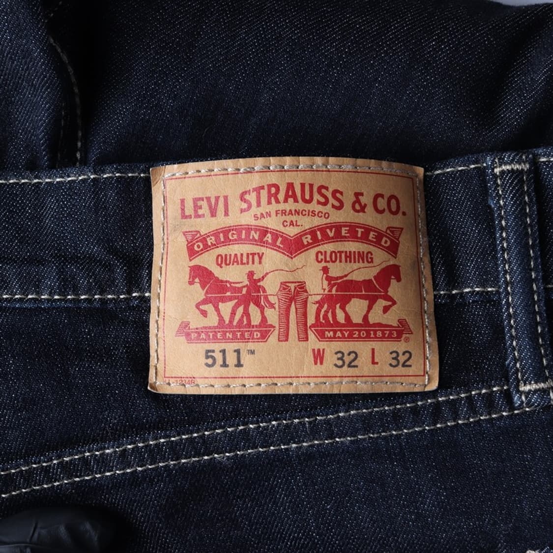 리바이스 511 슬림핏 다크 인디고 데님 32 상품이미지6