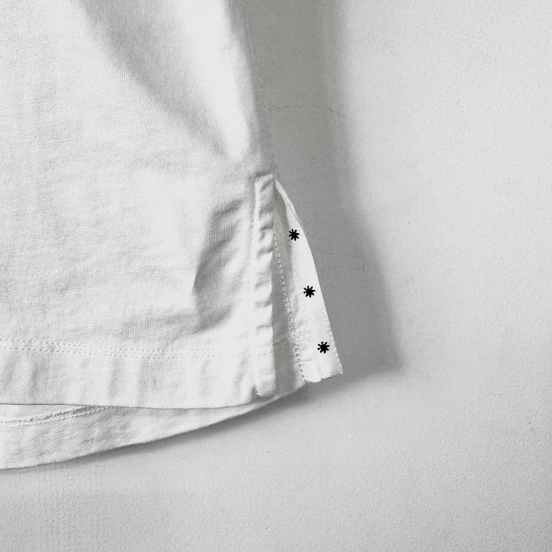 타임 TIME 펄 포인트 링거 티셔츠 상품이미지5