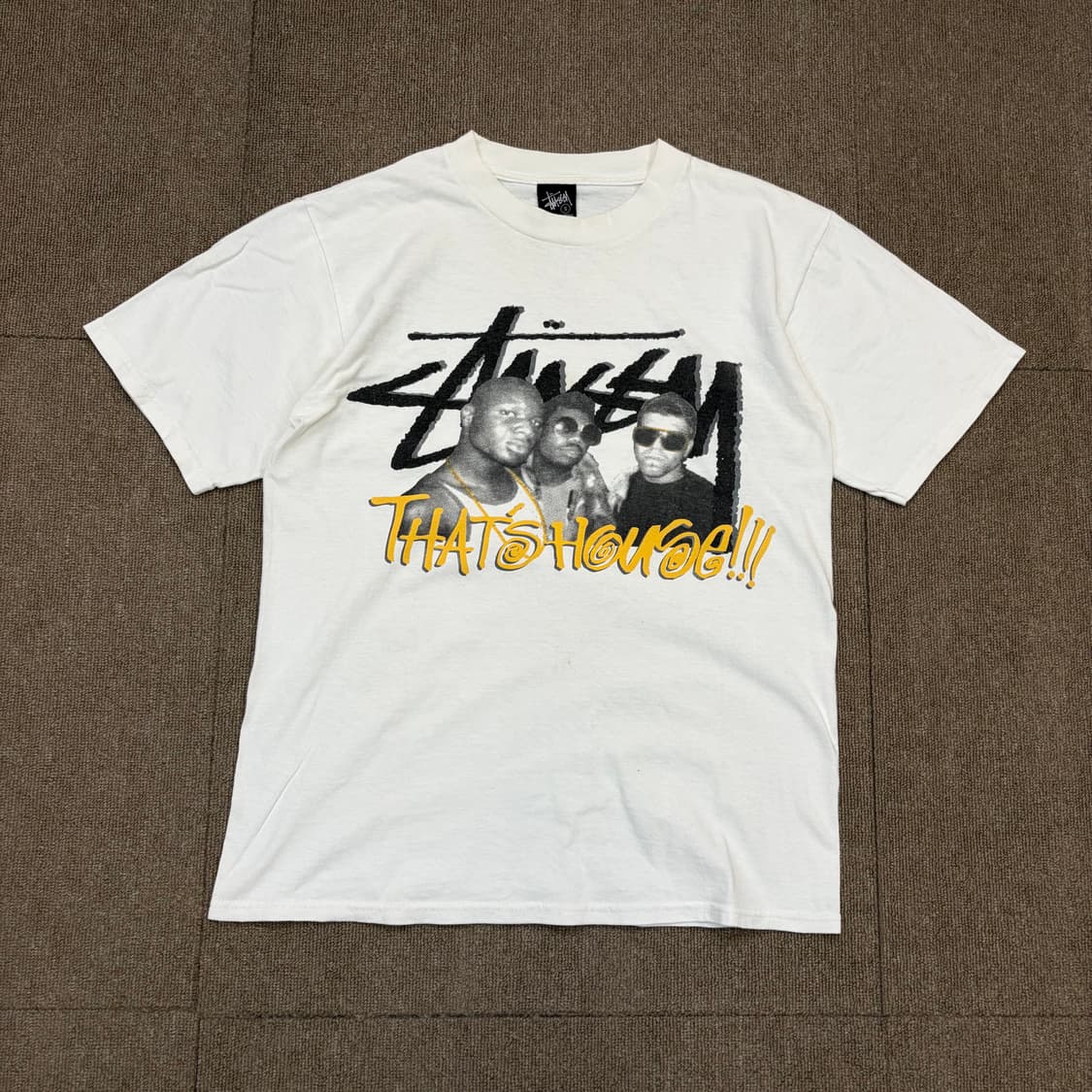 00s stussy x FAITH 올드 스투시 우먼스 반팔 티셔츠  상품이미지1