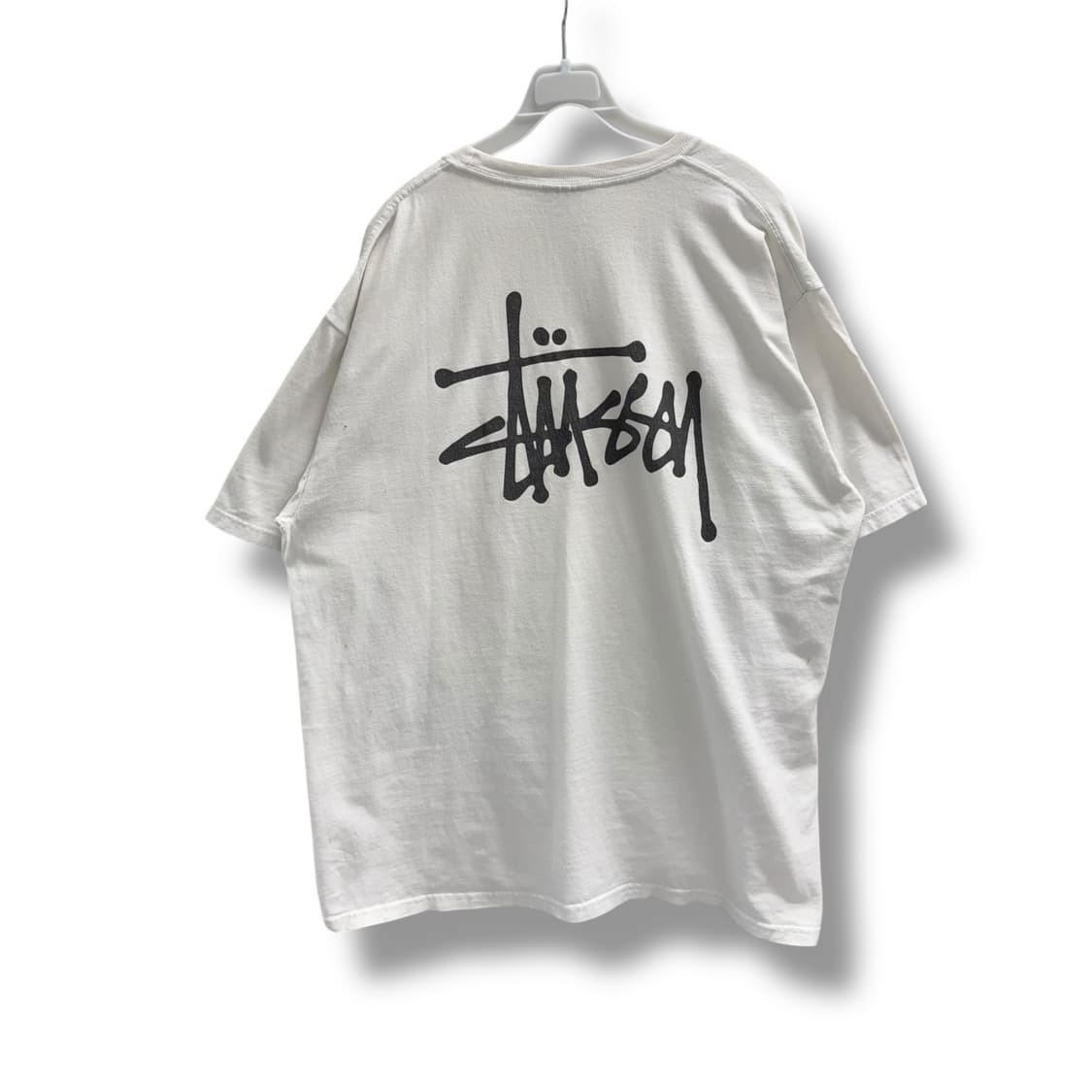 [XL] 스투시 베이직로고 반팔 티셔츠 상품이미지4