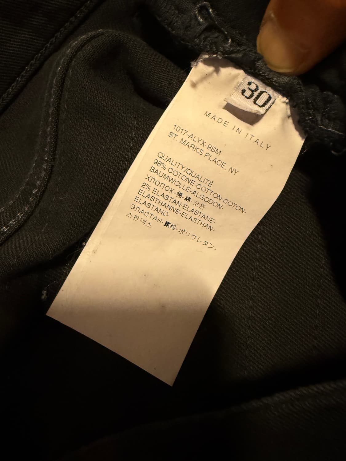 1017 ALYX 9SM x ALYX BLACKMEANS SHREDDED 상품이미지9