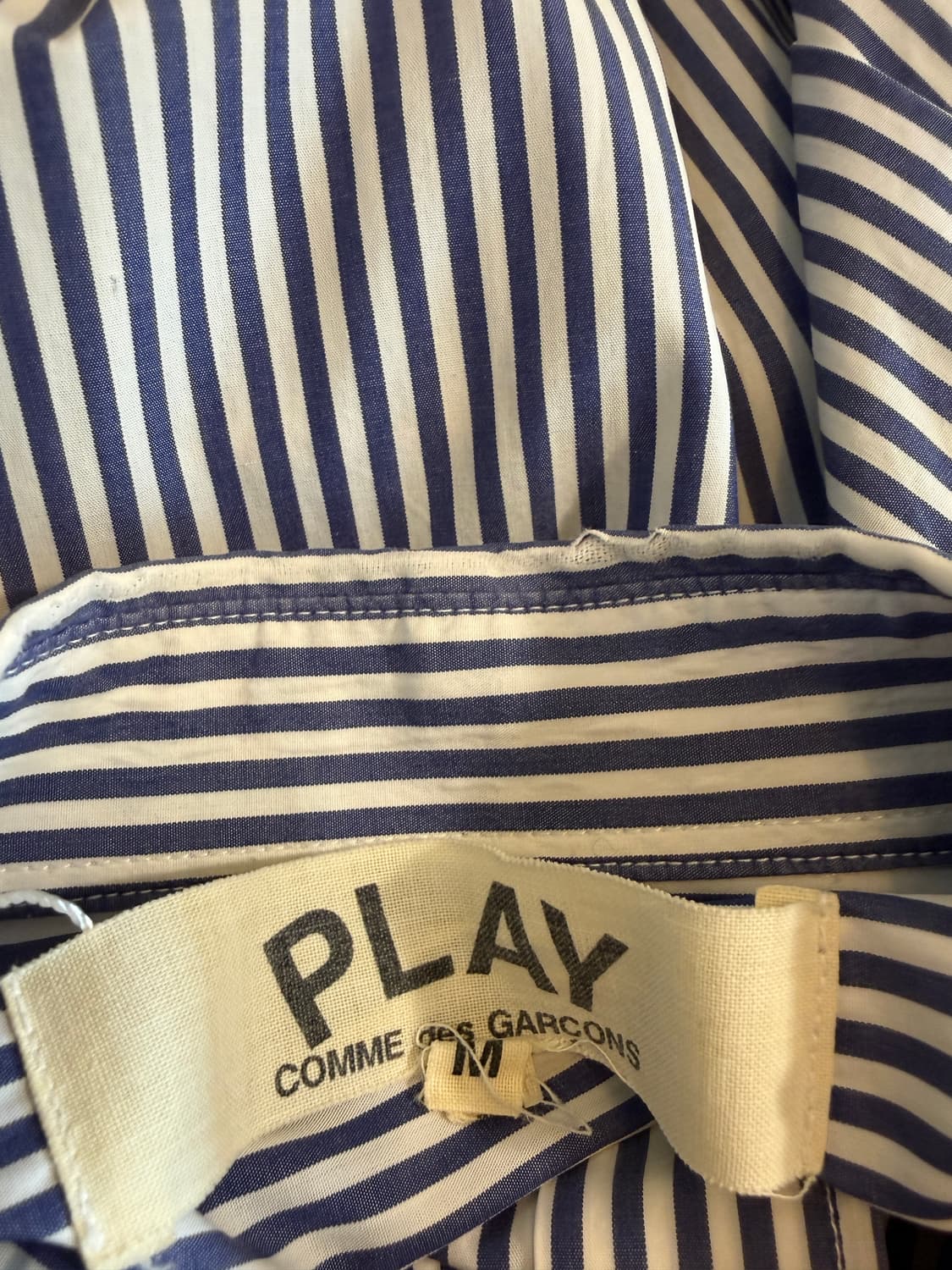 꼼데가르송 스트라이프 셔츠 상품이미지4