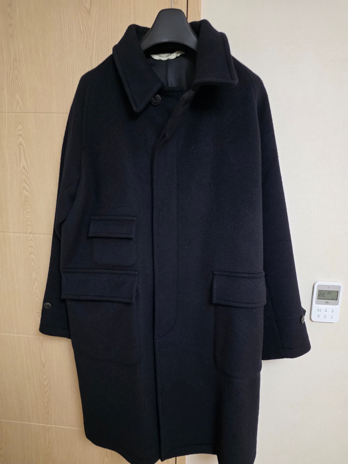 [3] 비긴202 캡샤 트레블러 발마칸 코트 네이비 상품이미지1