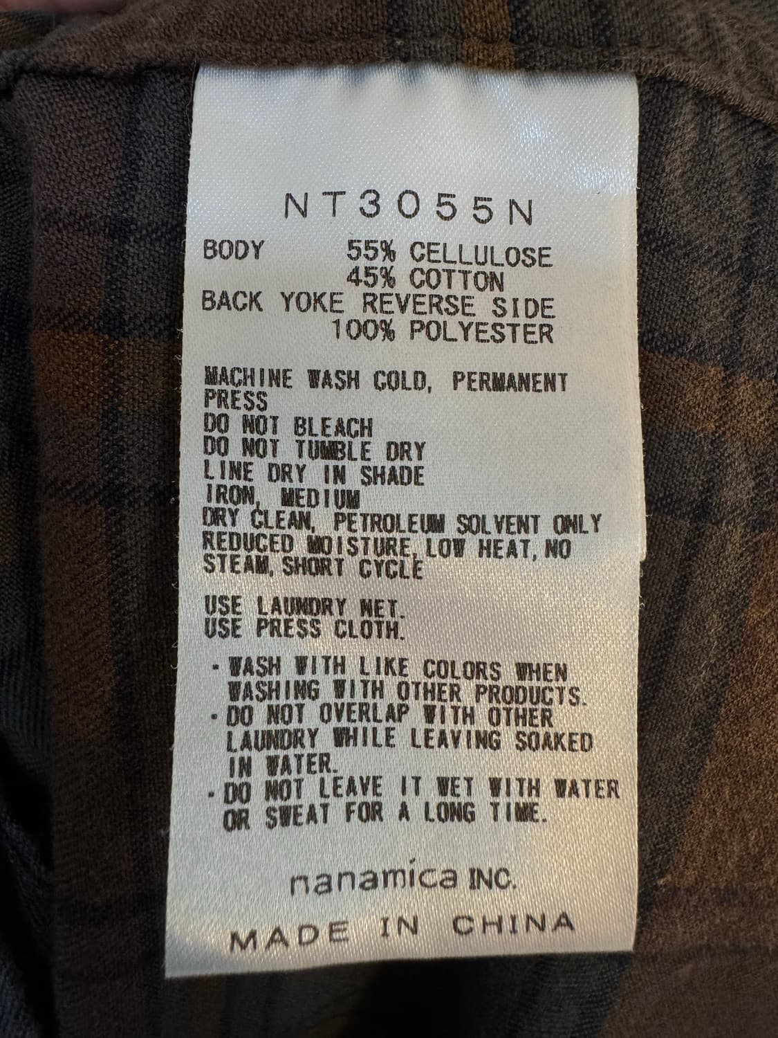 [S]노스페이스 퍼플라벨 체크셔츠 상품이미지4