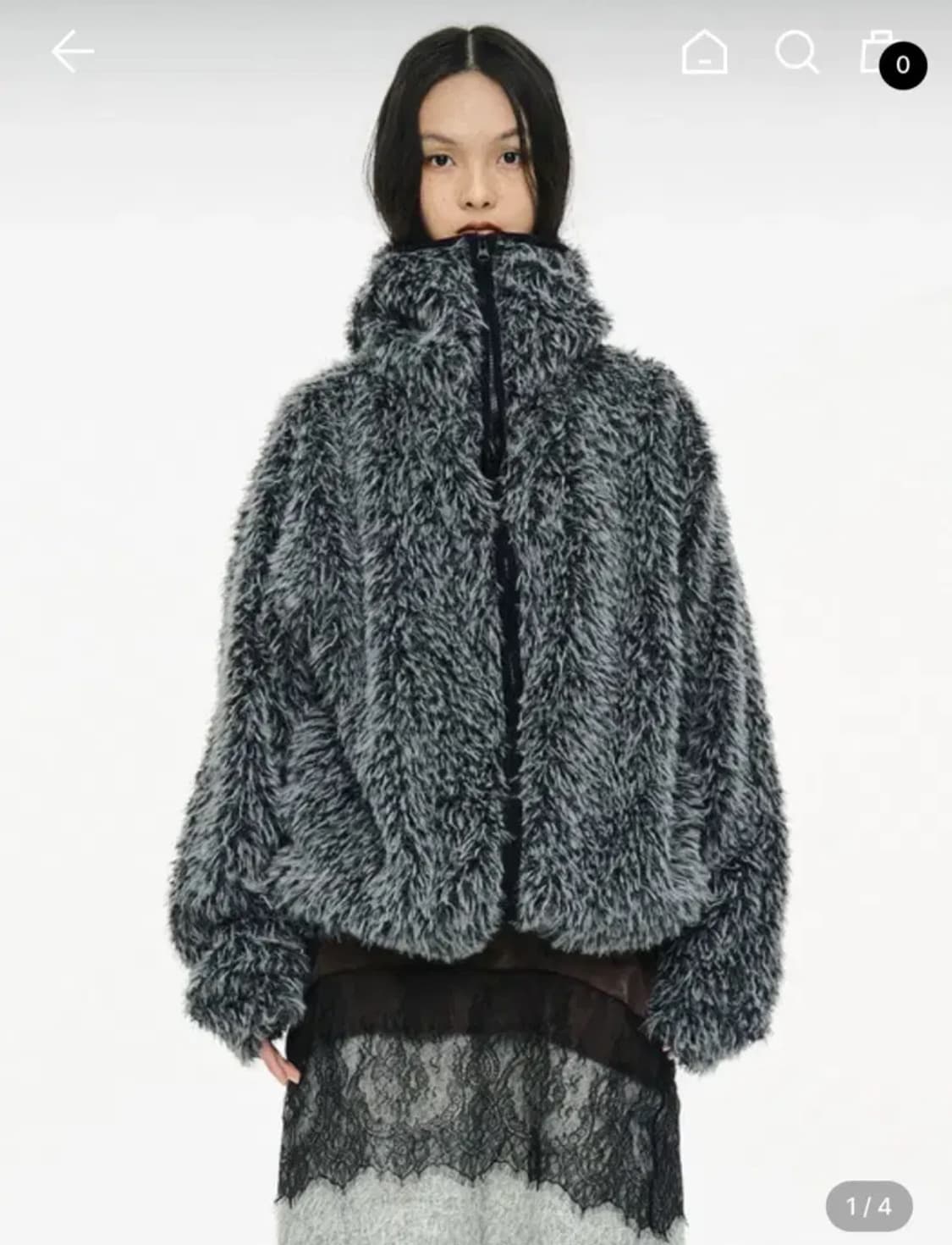 세릭 퍼 바라클라바 자켓 CERRIC BALACLAVA ZIP UP 상품이미지1