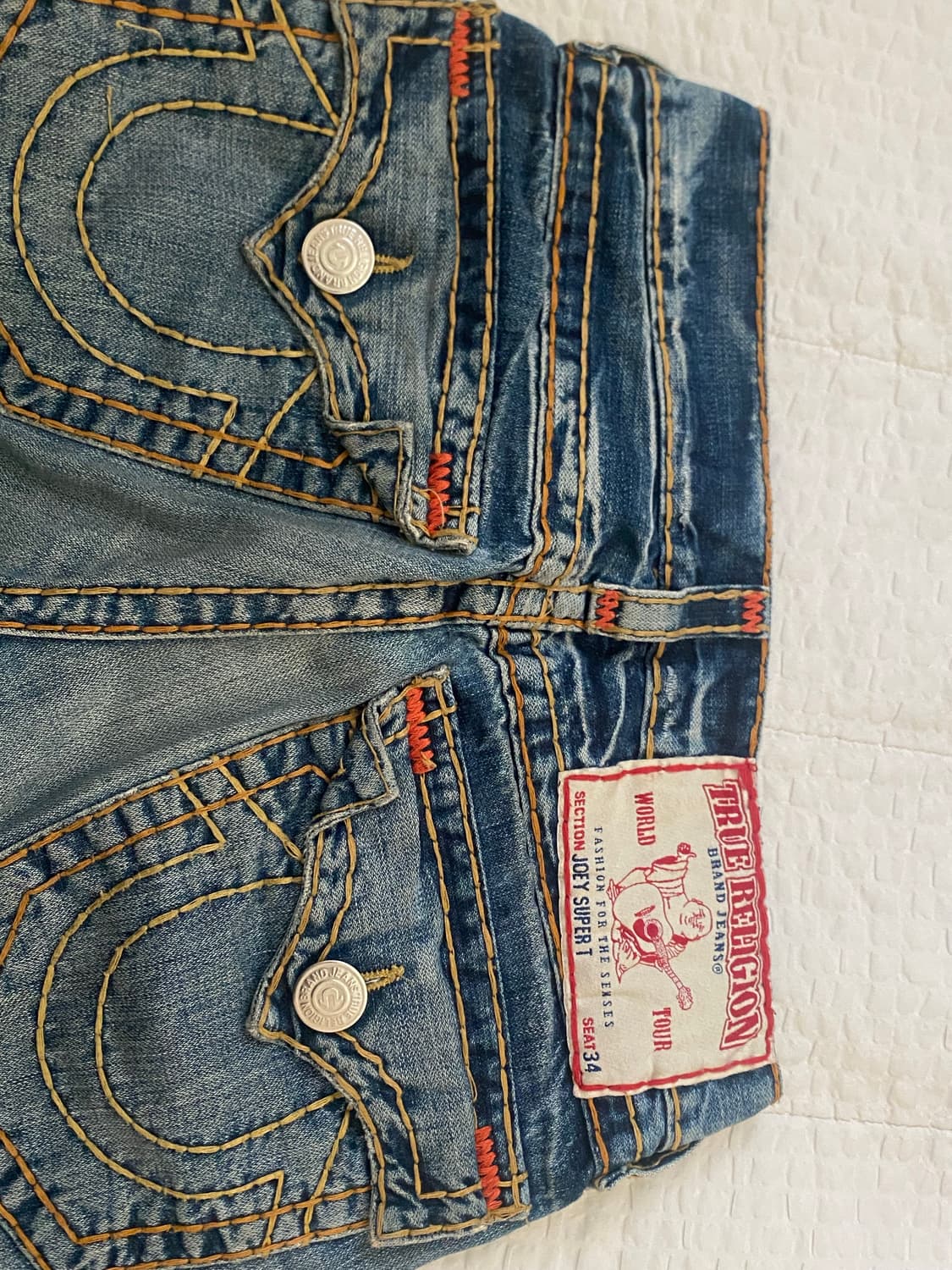 트루릴리전 조이수퍼T 데님 29사이즈 상품이미지5