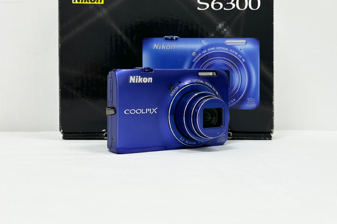 니콘 빈티지 디카 쿨픽스S6300 블루 민트급 상품이미지1