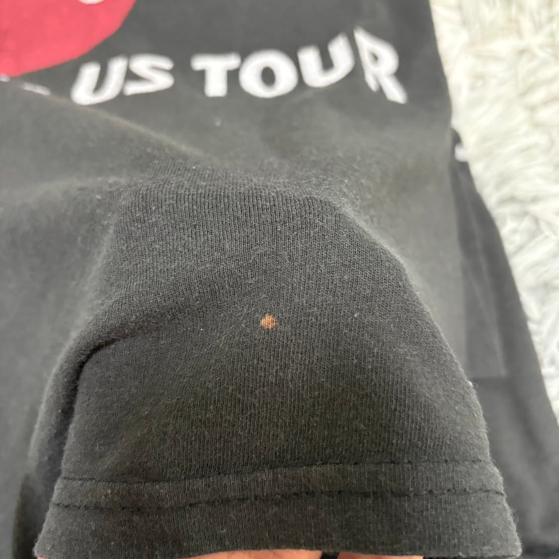 롤링스톤즈 1975 US Tour 티셔츠 faded 상품이미지5