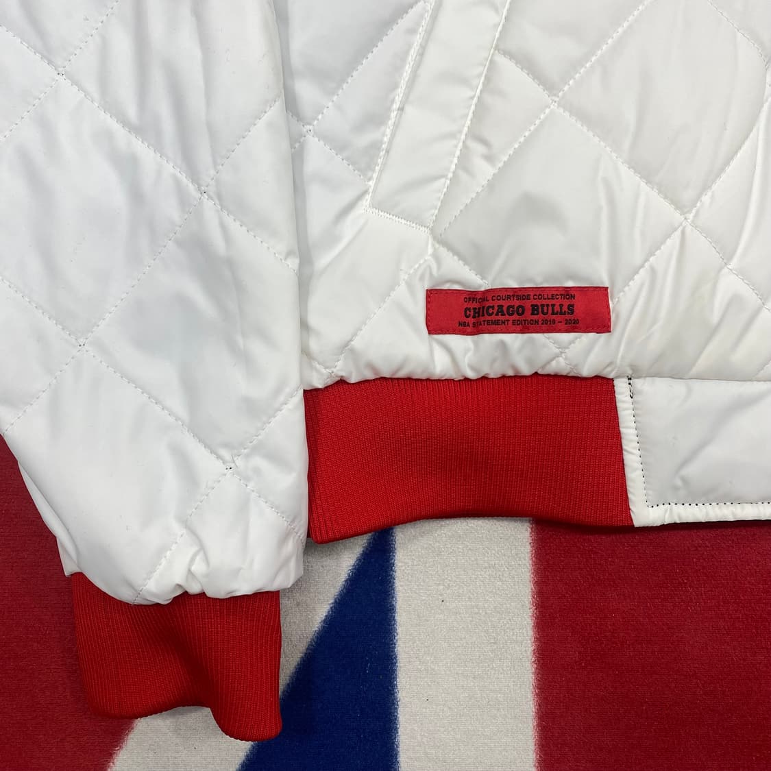 나이키 시카고불스 코트사이드 리버시블자켓 M 실측L  상품이미지6