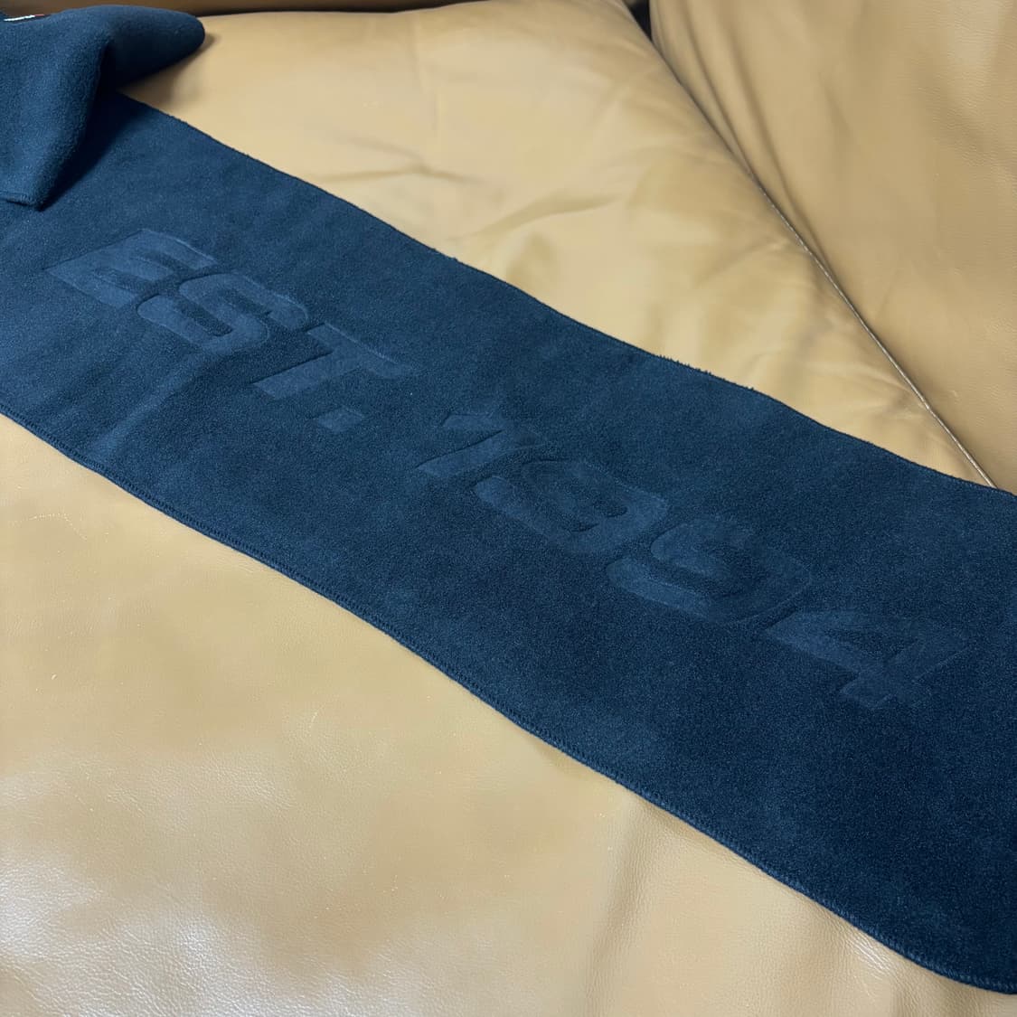 슈프림 머플러 목도리 로고 블랙 상품이미지8