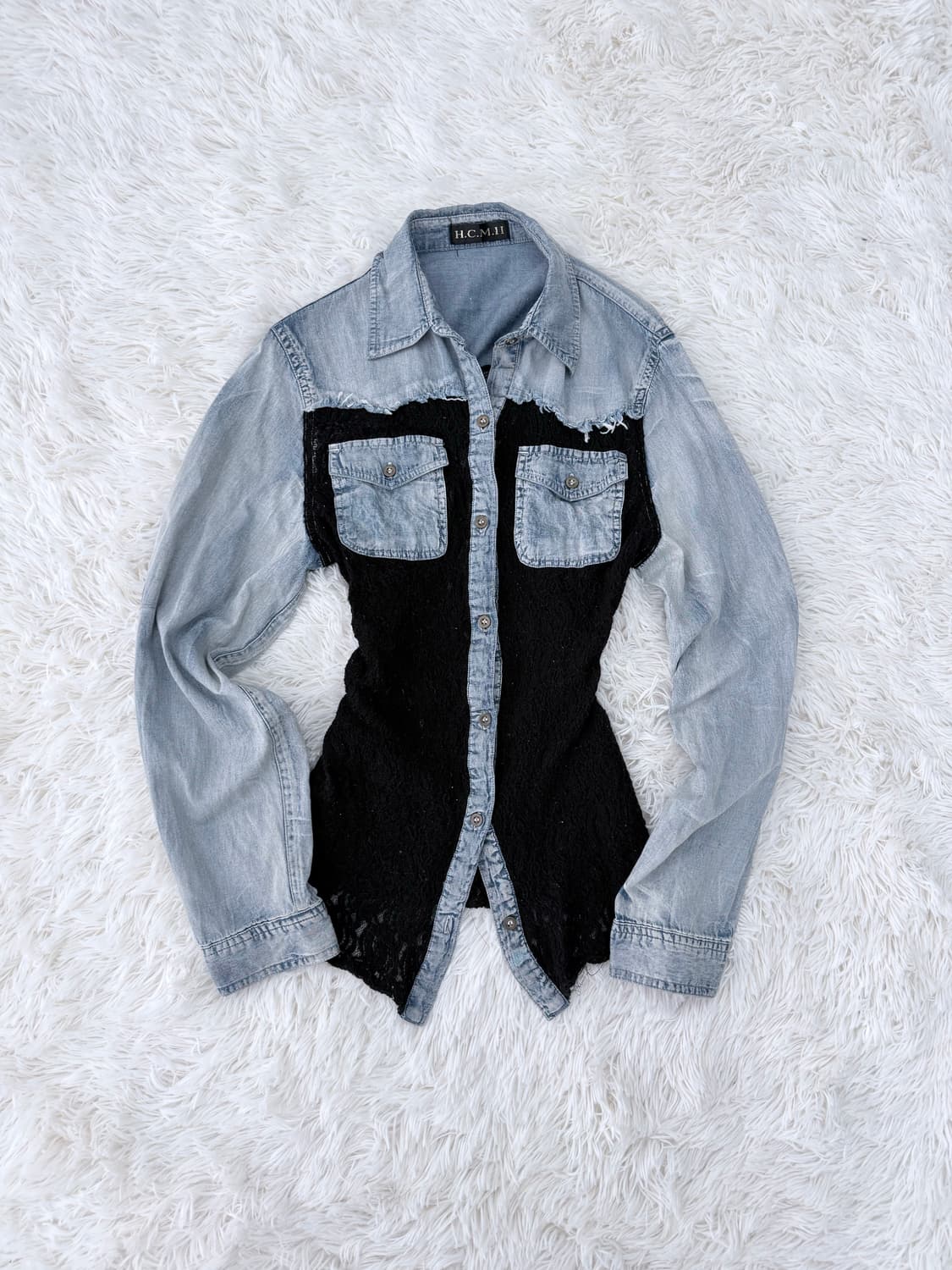 데님블라우스 상품이미지1