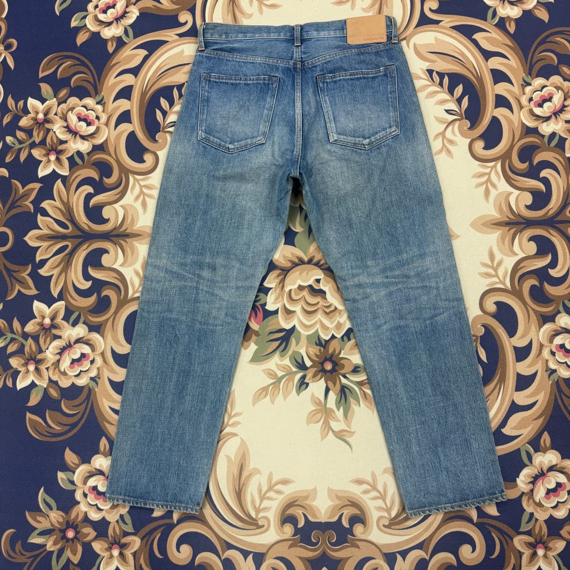 (30)JPN오디너리핏츠 ORDINARI FITS 앵클 셀비지 데님팬츠 상품이미지1