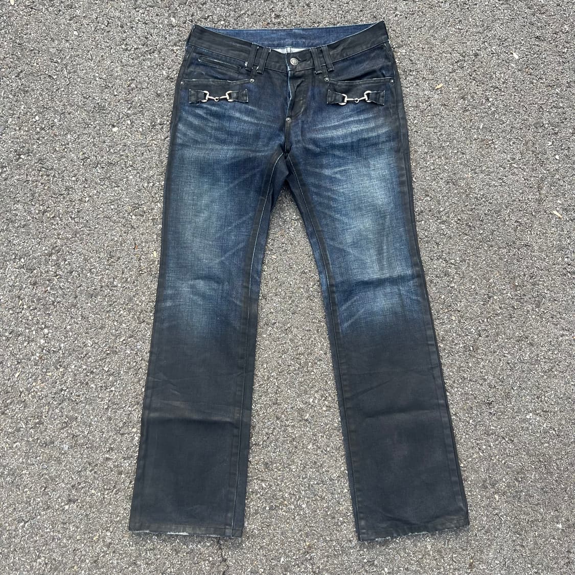 버팔로밥스 블랙 코티드 진 상품이미지1