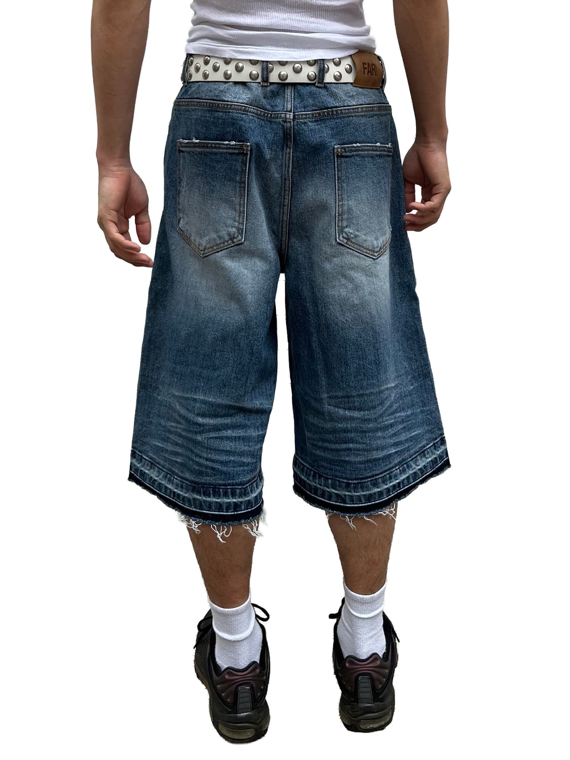 FAR VTG JEAN SHORTS (BLUE) 상품이미지2