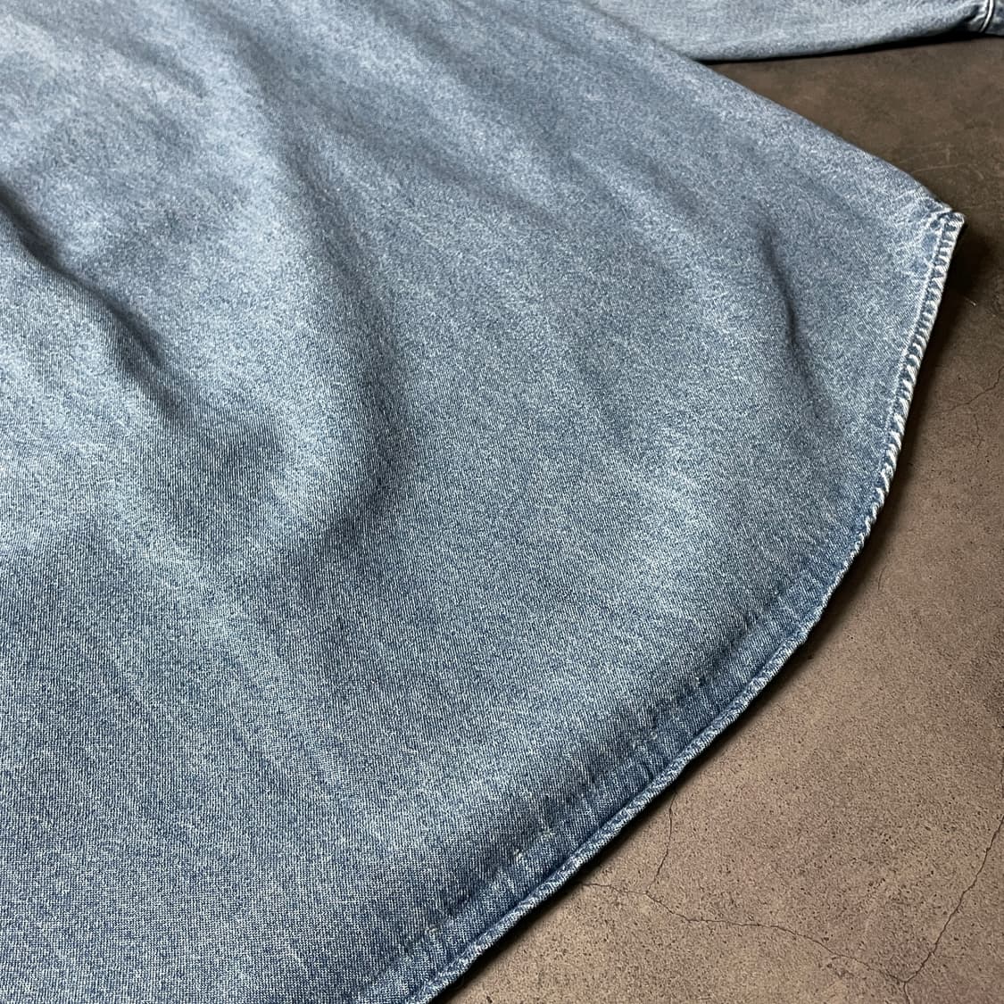 IMPOTEX USA 빈티지 코튼 데님 셔츠 A00551 상품이미지9