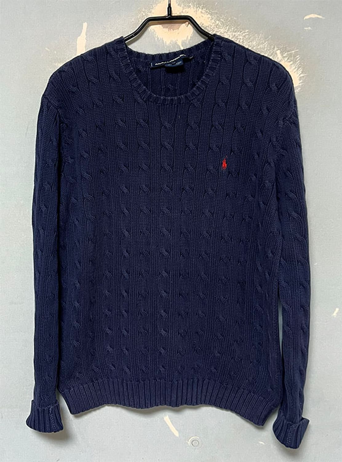 POLO 폴로 여자 꽈배기니트 케이블 기본 L 100 77 상품이미지1