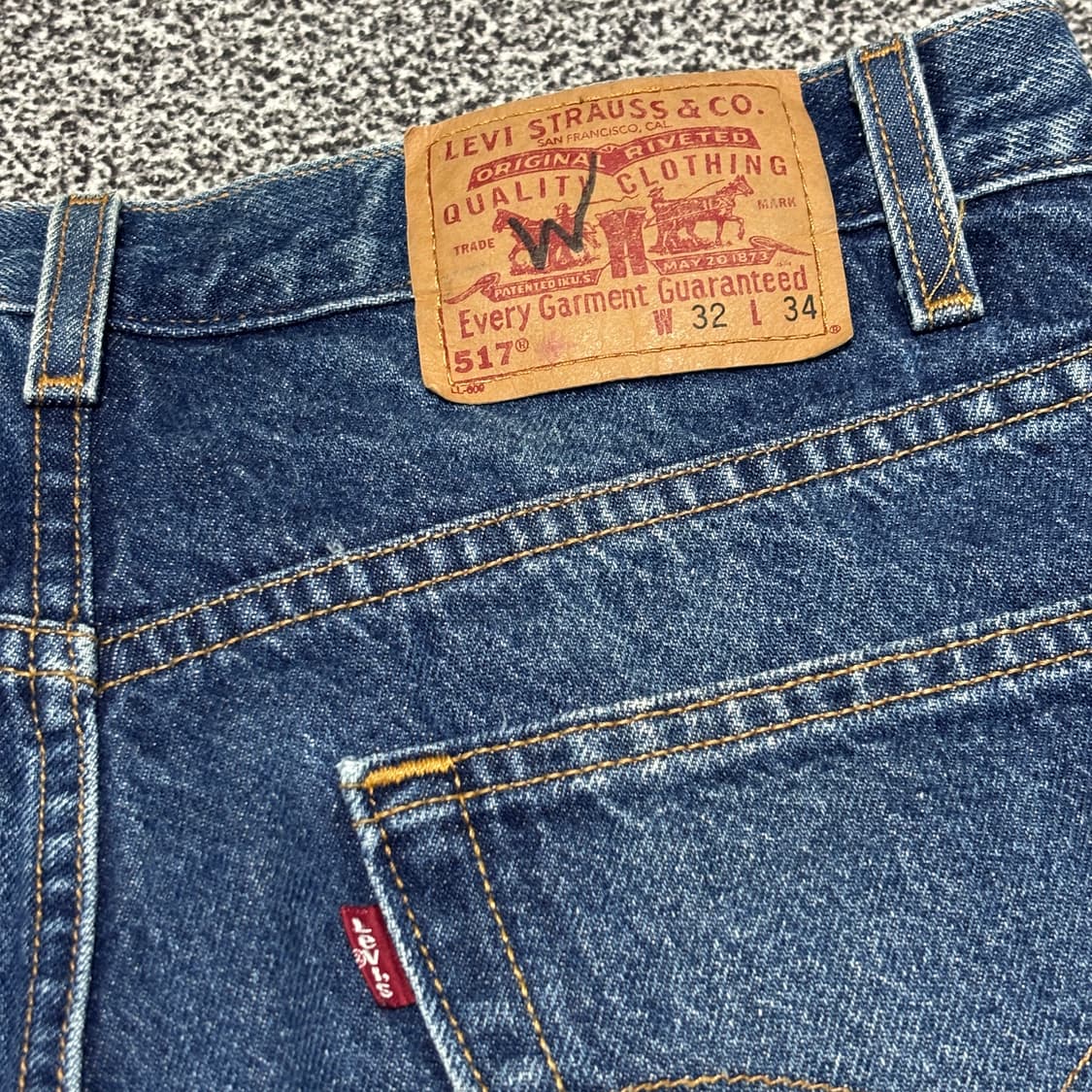 00s 빈티지 리바이스 517 허리39cm 상품이미지4