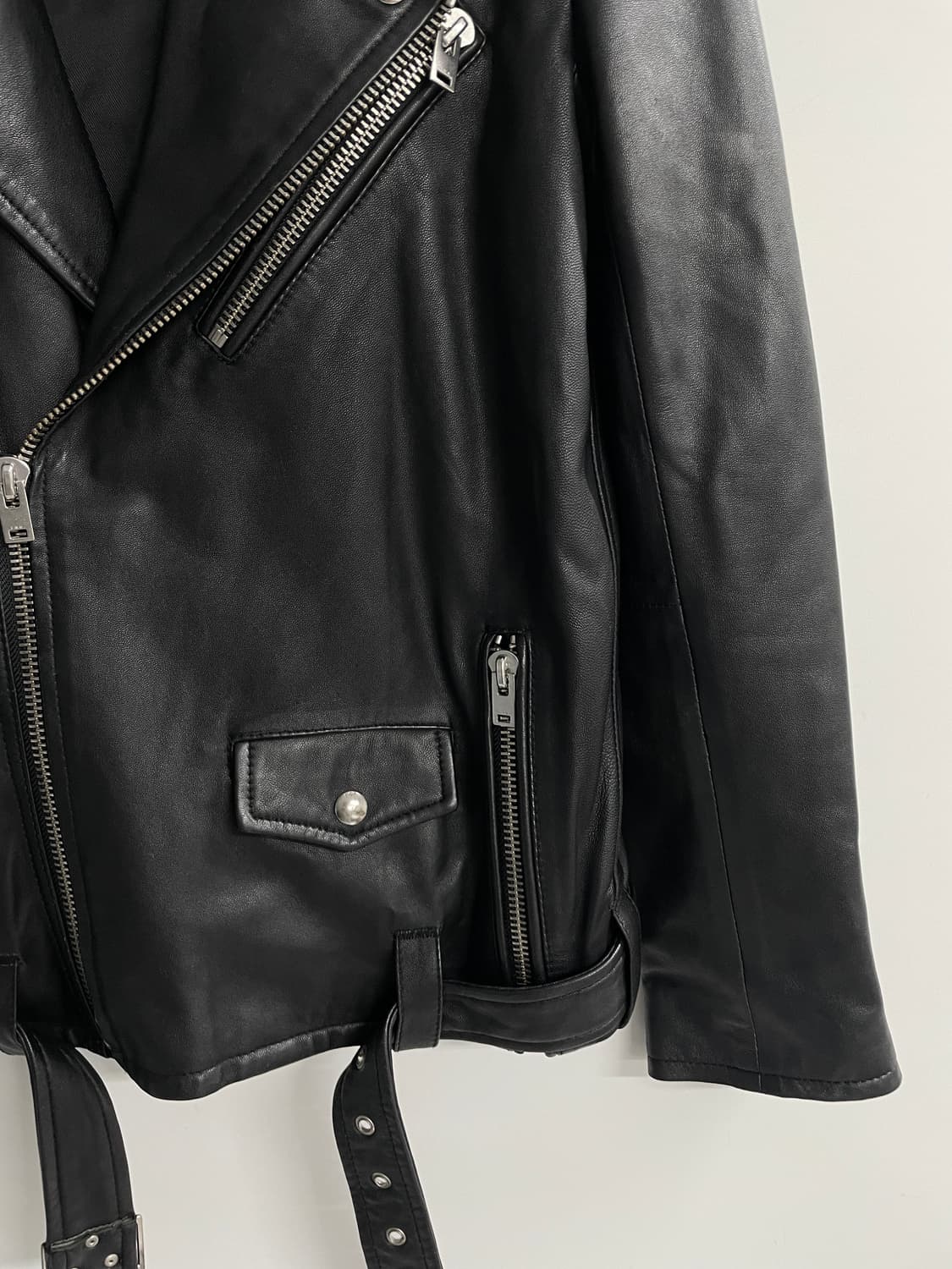 이로 양가죽 자켓 상품이미지4