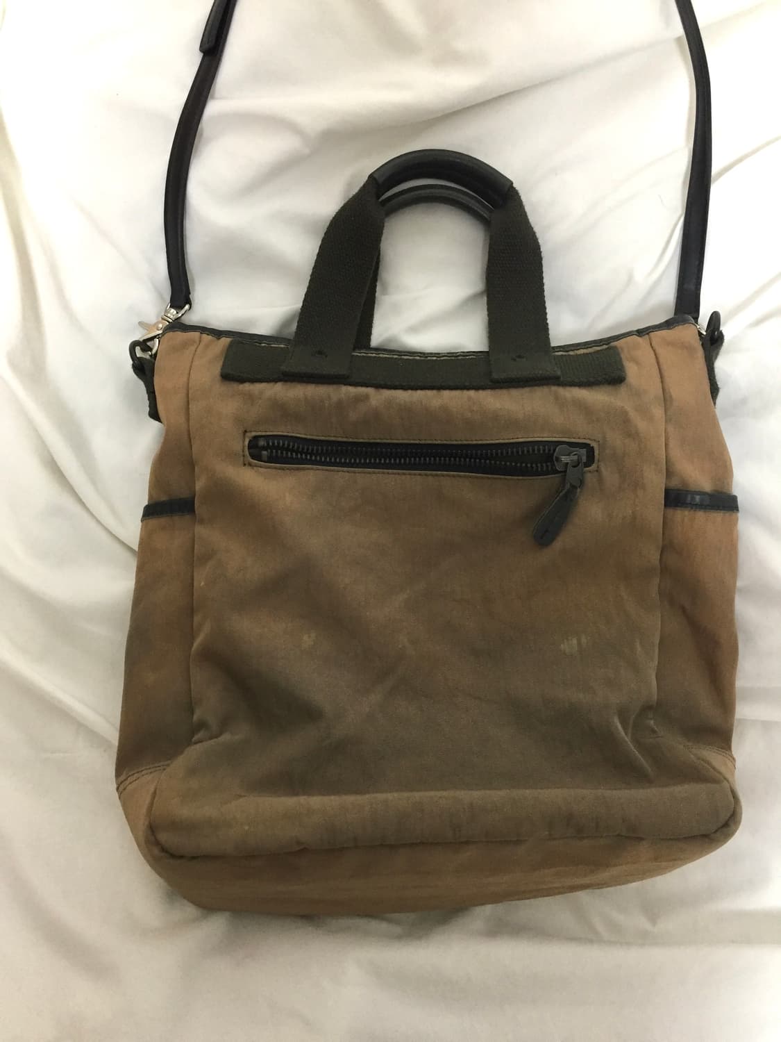 빈티지 브라운 서류 가방 상품이미지2