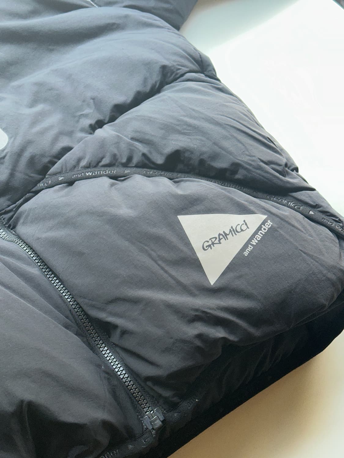 그라미치 x 윈드윈더 블랙 패딩 XL ( 상품이미지3