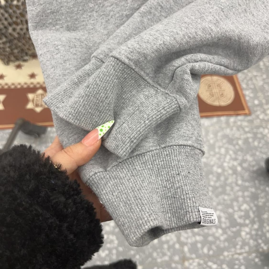 디스이즈네버댓 백로고 프린팅 모던 캐주얼 맨투맨 XL C09062 상품이미지7