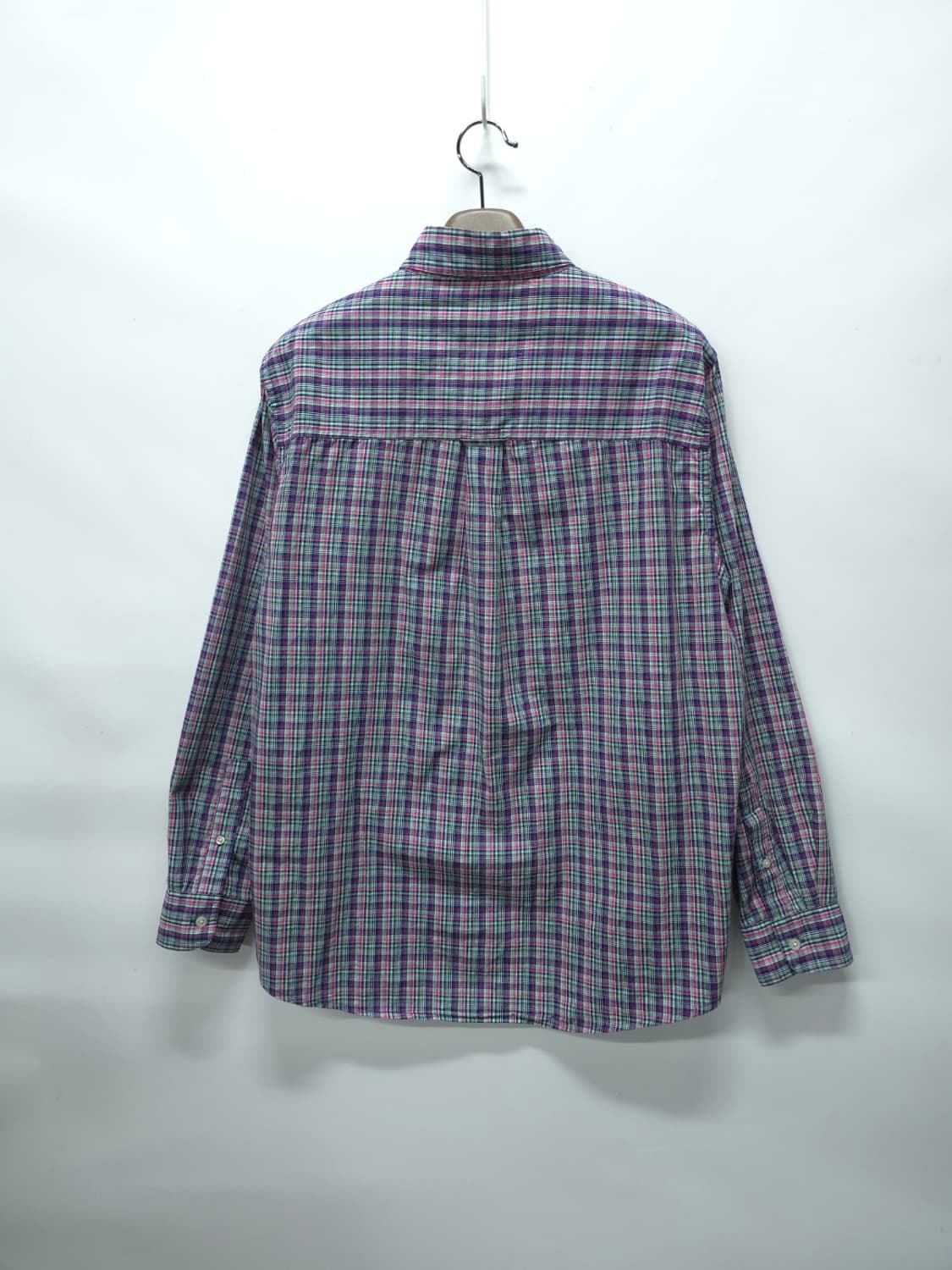 챕스 체크 패턴 버튼다운 빅셔츠(~110) 상품이미지7