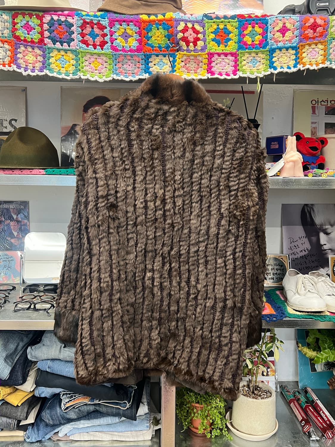 Vintage Brown Fur Jacket  상품이미지2
