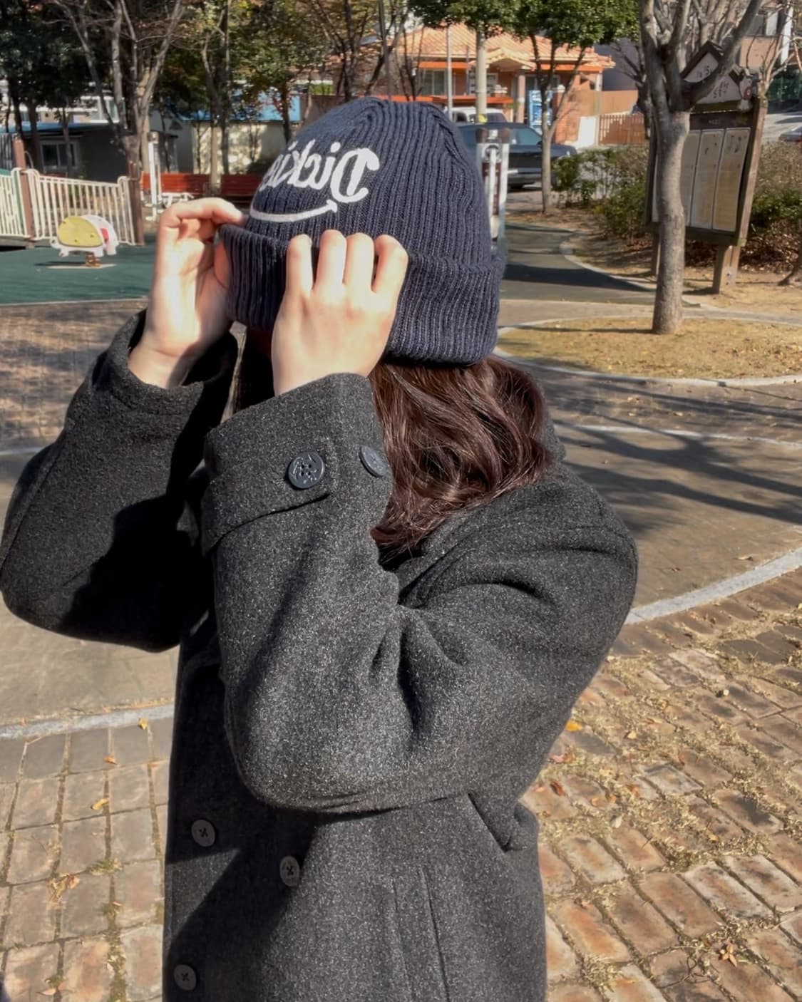 Dickies Logo Knit Beanie 상품이미지2