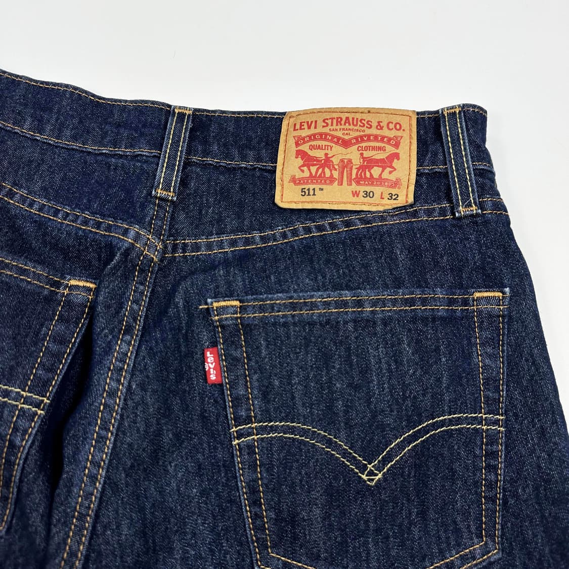 리바이스 511 오리지널 진청 데님 팬츠 (30인치 여성추천) 상품이미지5
