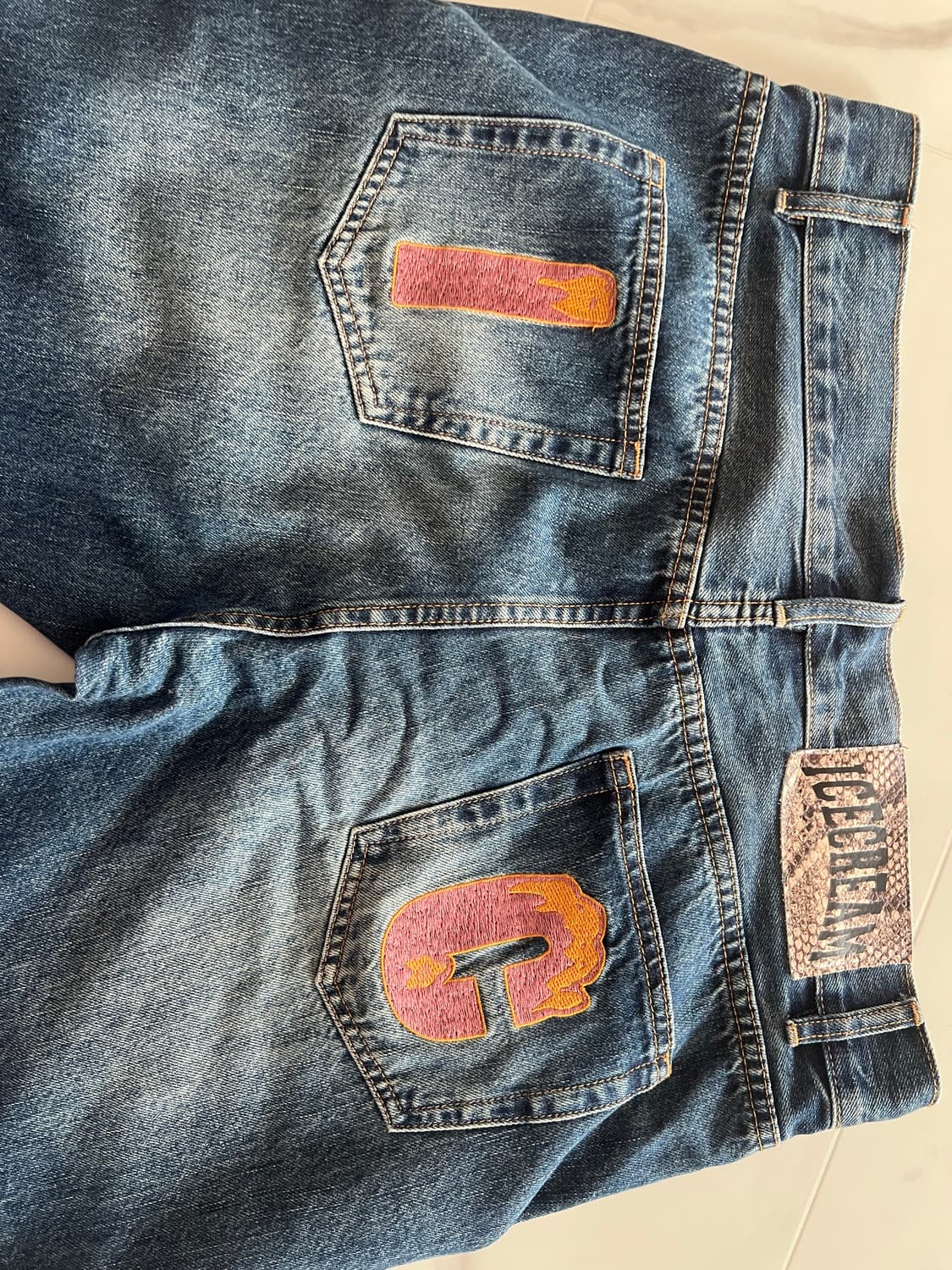 BBC icecream 러닝독 데님 상품이미지5