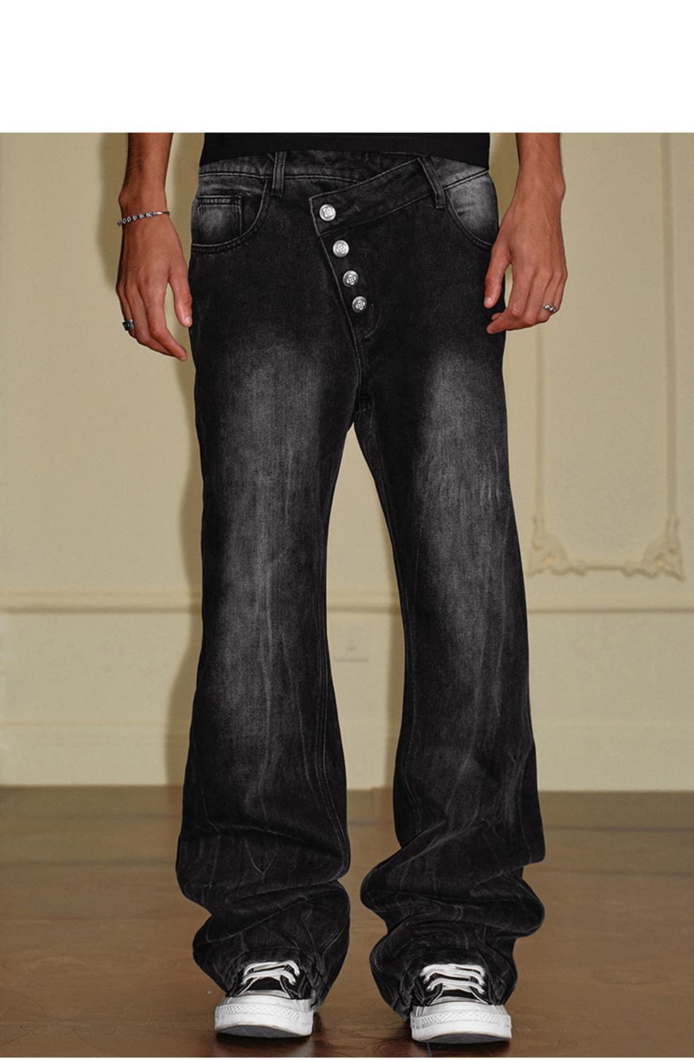 Yad crew 스트레이트 레그 팬츠 (5size) 상품이미지3