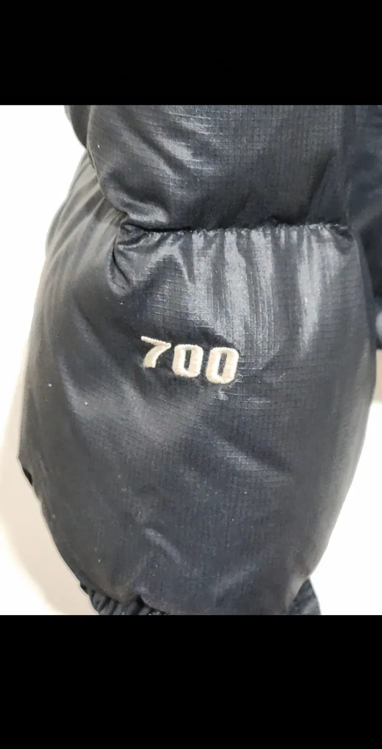 (95) 노스페이스 거위털 눕시패딩 점퍼 블랙 700 구스다운 자켓  상품이미지5