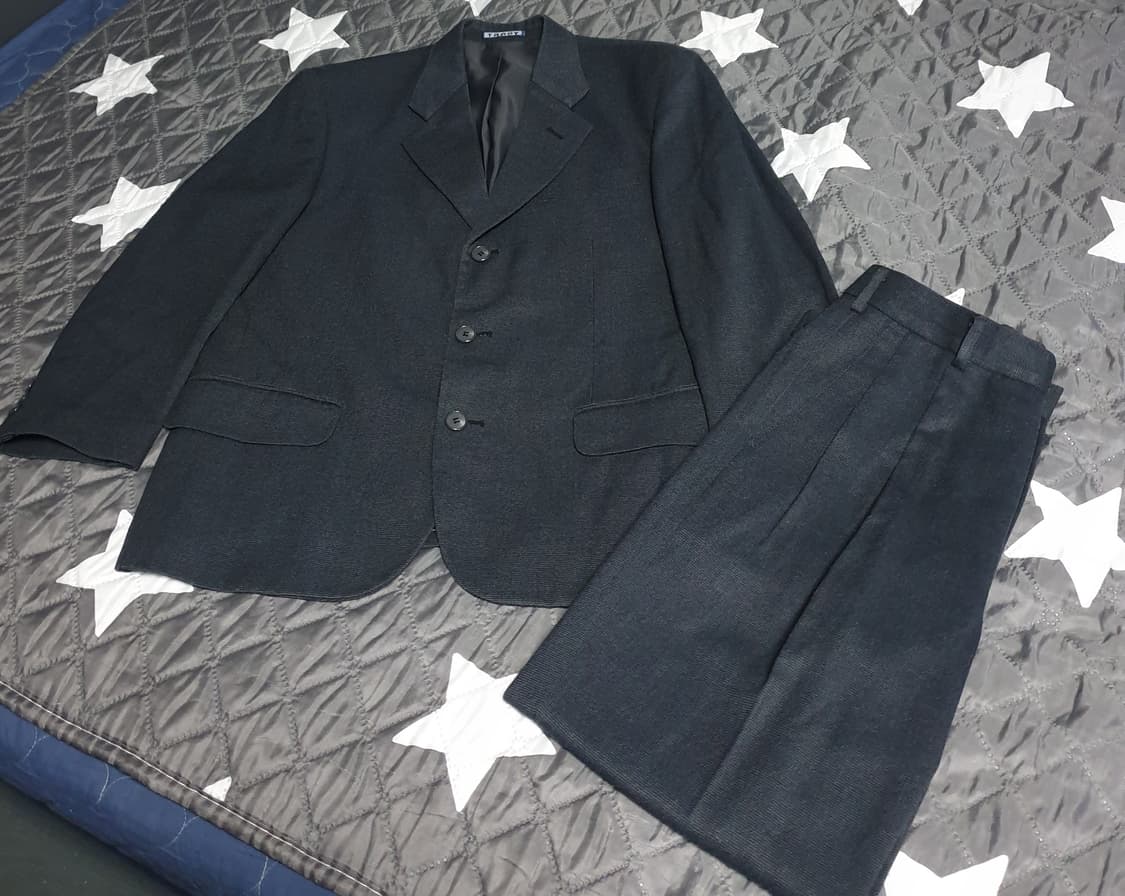 TRADY 맨 컬렉션 울혼방 수트셋업 (M) 상품이미지1