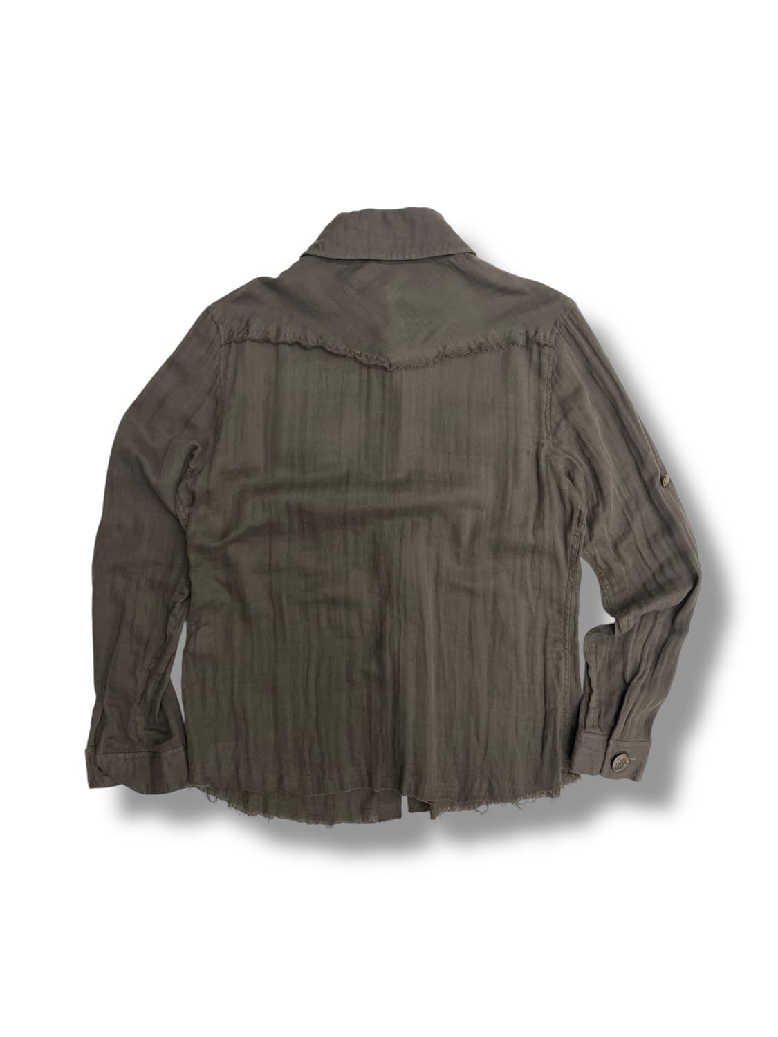 bronze button shirt  상품이미지3