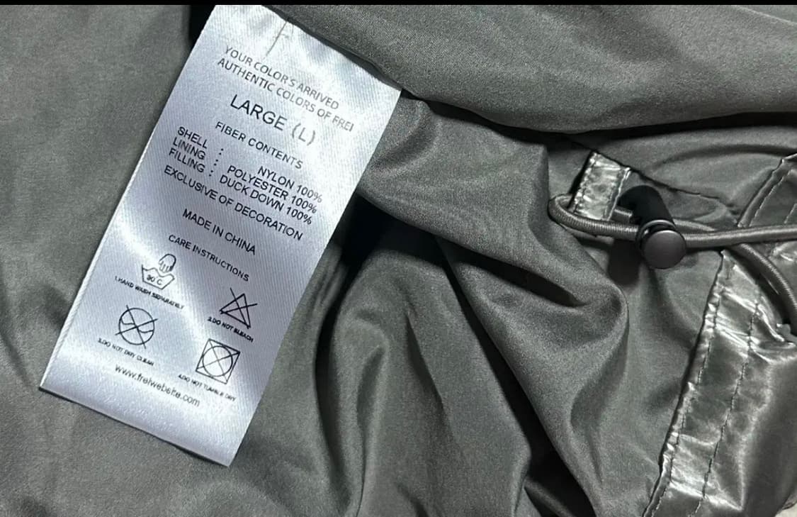 FREI 프라이 숏 푸퍼 패딩 상품이미지6