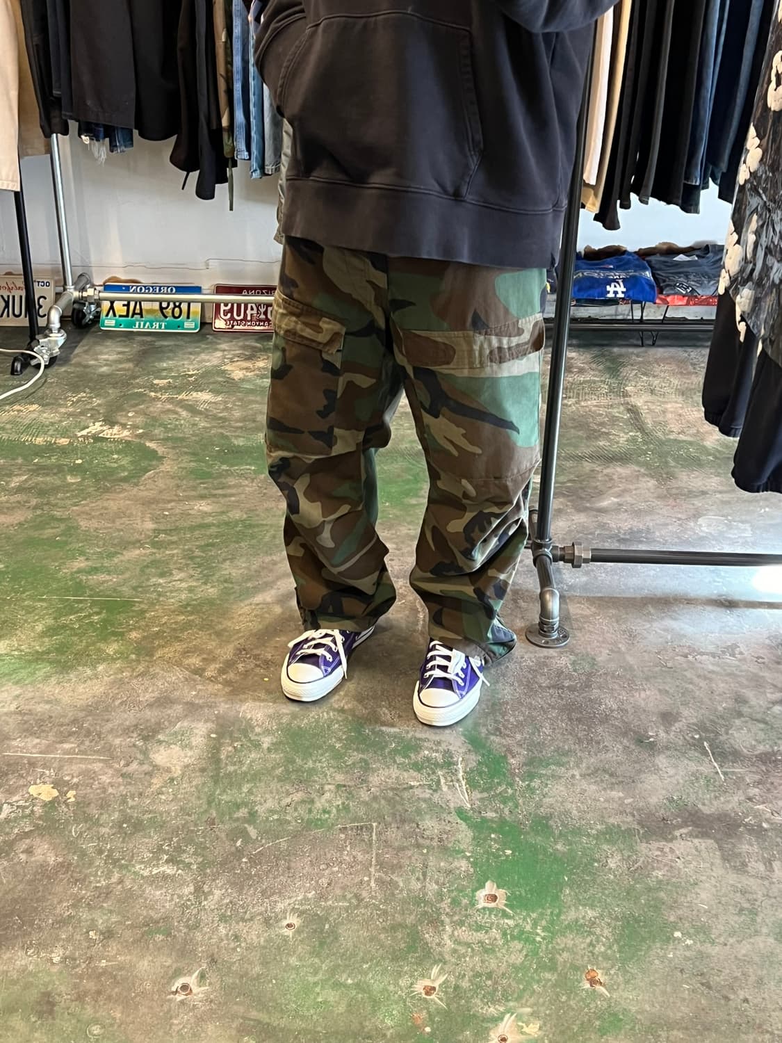 80s [38] 우드랜드 카모 MOPP 군납 카고 팬츠 US ARMY 상품이미지3