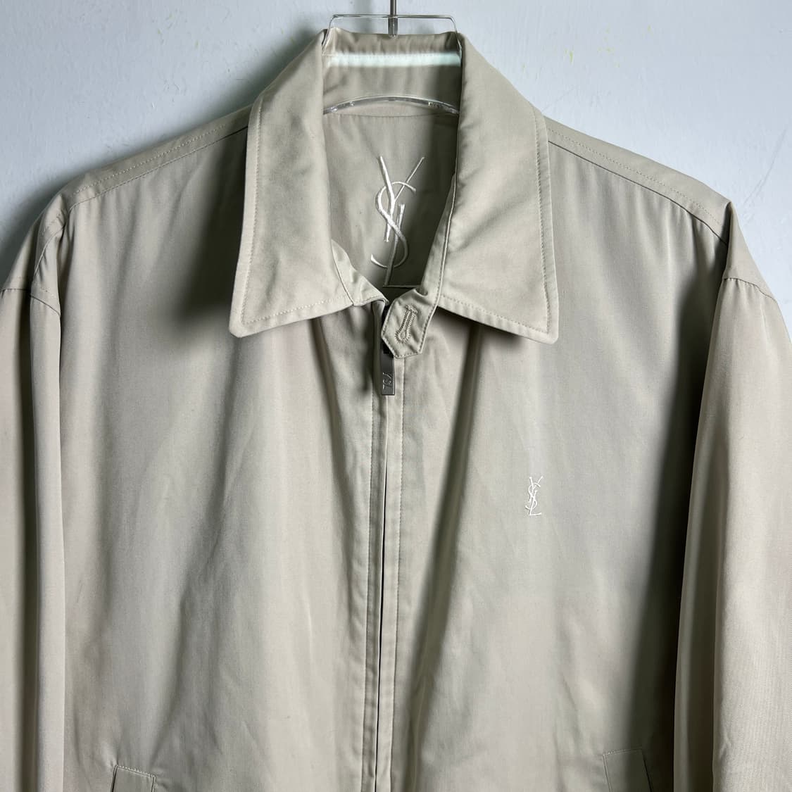 YSL 입생로랑 베이지 해링턴 자켓 95 상품이미지4